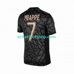 Maillot Paris Saint-Germain Mbappé Kylian 7 3ème Tenue pour Homme 2023-2024 Manche Courte