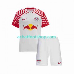Maillot RB Leipzig Domicile Tenue pour Enfant 2023-2024 Manche Courte