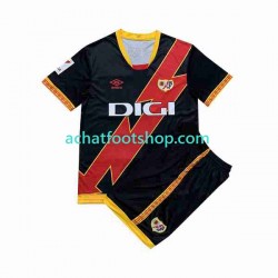 Maillot Rayo Vallecano Extérieur Tenue pour Enfant 2023-2024 Manche Courte