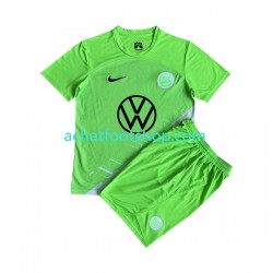 Maillot VfL Wolfsburg Domicile Tenue pour Enfant 2023-2024 Manche Courte