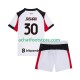 Maillot AC Milan Ardon Jashari 30 Extérieur Tenue pour Enfant 2025-2026 Manche Courte