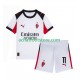 Maillot AC Milan Christian Pulisic 11 Extérieur Tenue pour Enfant 2025-2026 Manche Courte
