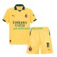 Maillot AC Milan Christian Pulisic 11 3ème Tenue pour Enfant 2025-2026 Manche Courte