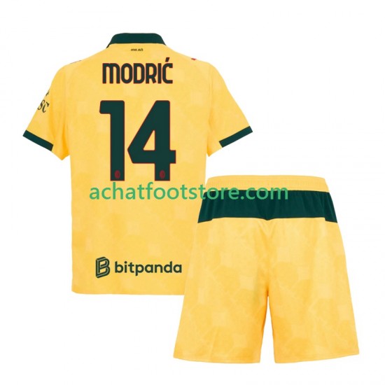 Maillot AC Milan Modrić Luca 14 3ème Tenue pour Enfant 2025-2026 Manche Courte