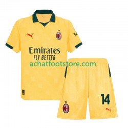 Maillot AC Milan Modrić Luca 14 3ème Tenue pour Enfant 2025-2026 Manche Courte