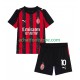 Maillot AC Milan Rafael Leao 10 Domicile Tenue pour Enfant 2025-2026 Manche Courte