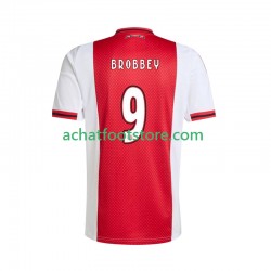 Maillot Ajax Amsterdam Brian Brobbey 9 Domicile Tenue pour Homme 2025-2026 Manche Courte