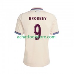 Maillot Ajax Amsterdam Brian Brobbey 9 3ème Tenue pour Homme 2025-2026 Manche Courte