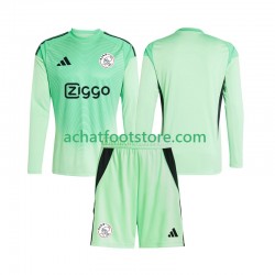 Maillot Ajax Amsterdam Gardien Domicile Tenue pour Enfant 2025-2026 Manche Longue