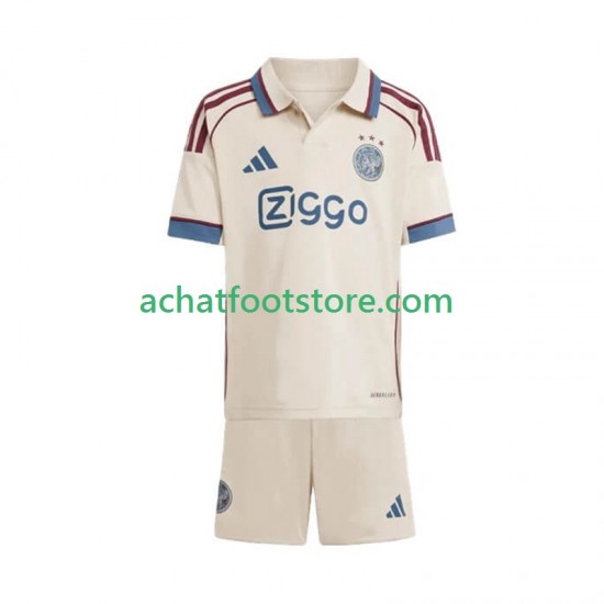 Maillot Ajax Amsterdam 3ème Tenue pour Enfant 2025-2026 Manche Courte