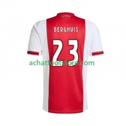 Maillot Ajax Amsterdam Steven Berghuis 23 Domicile Tenue pour Homme 2025-2026 Manche Courte