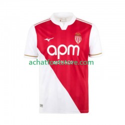 Maillot AS Monaco Domicile Tenue pour Homme 2025-2026 Manche Courte Maillot AS Monaco Domicile Tenue pour Homme 2025-2026 Manche Courte