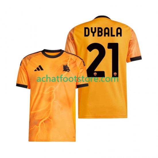 Maillot AS Rome Dybala 21 Extérieur Tenue pour Homme 2025-2026 Manche Courte