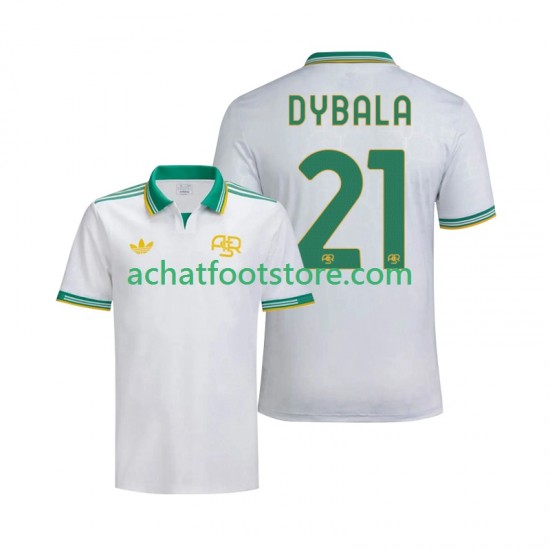 Maillot AS Rome Dybala 21 3ème Tenue pour Homme 2025-2026 Manche Courte