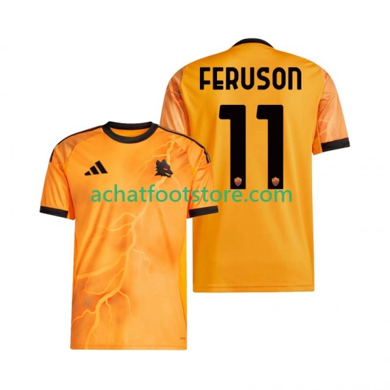 Maillot AS Rome Evan Ferguson 11 Extérieur Tenue pour Homme 2025-2026 Manche Courte
