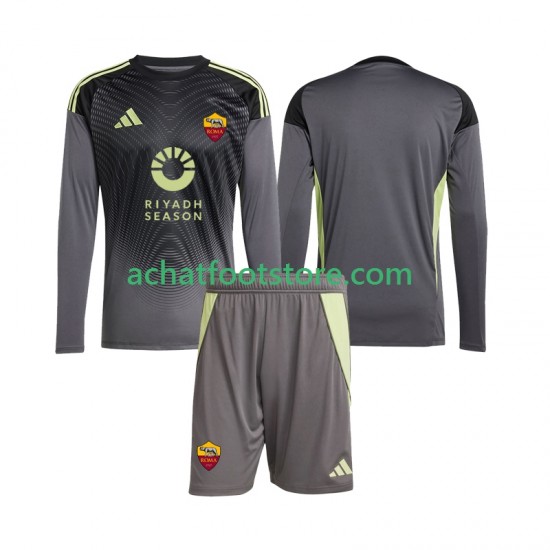 Maillot AS Rome Gardien Domicile Tenue pour Enfant 2025-2026 Manche Longue