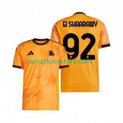 Maillot AS Rome Stephan El Shaarawy 92 Extérieur Tenue pour Homme 2025-2026 Manche Courte