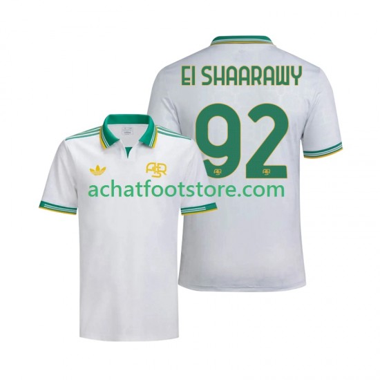 Maillot AS Rome Stephan El Shaarawy 92 3ème Tenue pour Homme 2025-2026 Manche Courte
