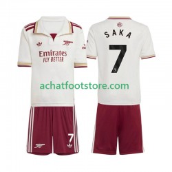 Maillot Arsenal Bukayo Saka 7 3ème Tenue pour Enfant 2025-2026 Manche Courte