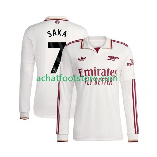 Maillot Arsenal Bukayo Saka 7 3ème Tenue pour Homme 2025-2026 Manche Longue