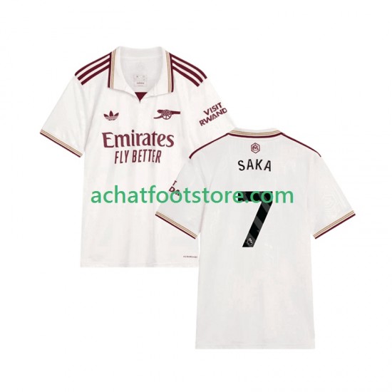 Maillot Arsenal Bukayo Saka 7 3ème Tenue pour Homme 2025-2026 Manche Courte