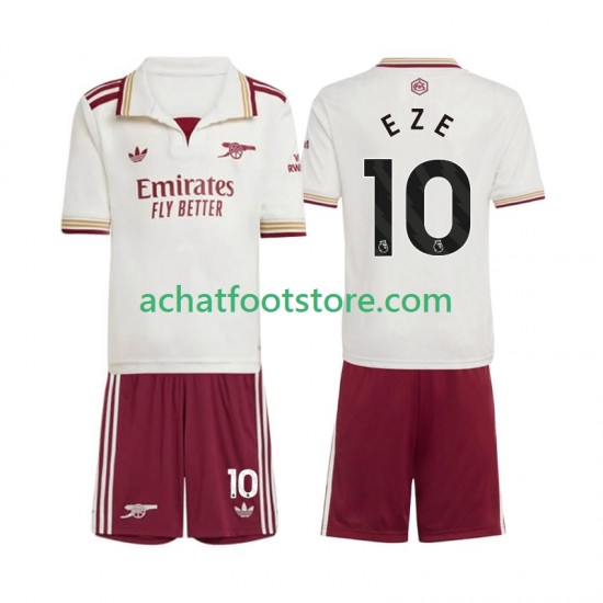 Maillot Arsenal Eberechi Eze 10 3ème Tenue pour Enfant 2025-2026 Manche Courte