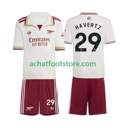 Maillot Arsenal Kai Havertz 29 3ème Tenue pour Enfant 2025-2026 Manche Courte