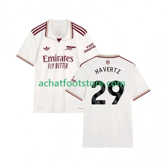Maillot Arsenal Kai Havertz 29 3ème Tenue pour Homme 2025-2026 Manche Courte