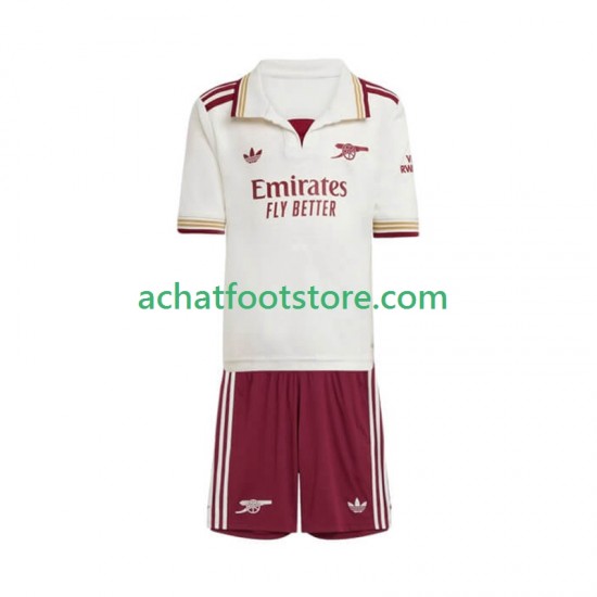 Maillot Arsenal 3ème Tenue pour Enfant 2025-2026 Manche Courte