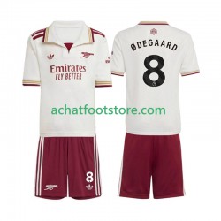 Maillot Arsenal Martin Odegaard 8 3ème Tenue pour Enfant 2025-2026 Manche Courte