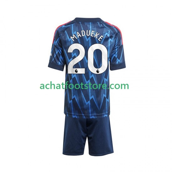 Maillot Arsenal Noni Madueke 20 Extérieur Tenue pour Enfant 2025-2026 Manche Courte