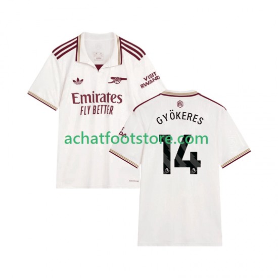Maillot Arsenal Viktor Gyokeres 14 3ème Tenue pour Homme 2025-2026 Manche Courte