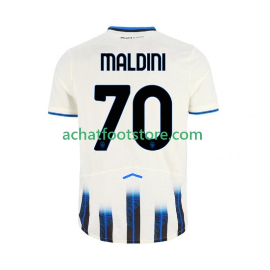 Maillot Atalanta Daniel Maldini 70 Extérieur Tenue pour Homme 2025-2026 Manche Courte