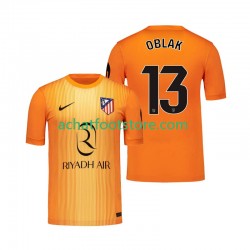 Maillot Atlético Madrid Jan Oblak 13 Gardien 3ème Tenue pour Homme 2025-2026 Manche Courte