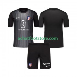 Maillot Atlético Madrid Gardien Extérieur Tenue pour Enfant 2025-2026 Manche Courte