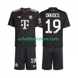 Maillot Bayern Munich Alphonso Davies 19 3ème Tenue pour Enfant 2025-2026 Manche Courte