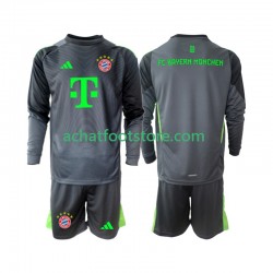 Maillot Bayern Munich Gardien Extérieur Tenue pour Enfant 2025-2026 Manche Longue