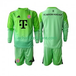 Maillot Bayern Munich Gardien Domicile Tenue pour Enfant 2025-2026 Manche Longue