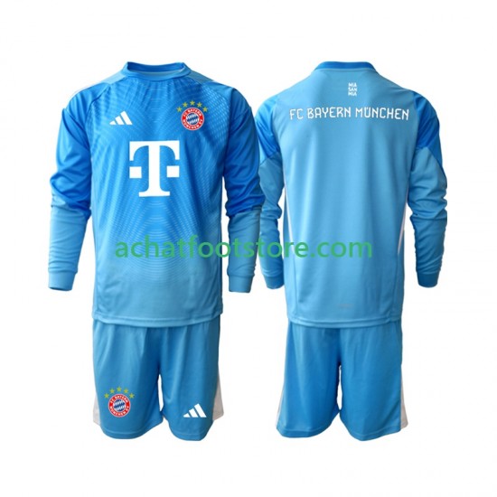 Maillot Bayern Munich Gardien 3ème Tenue pour Enfant 2025-2026 Manche Longue