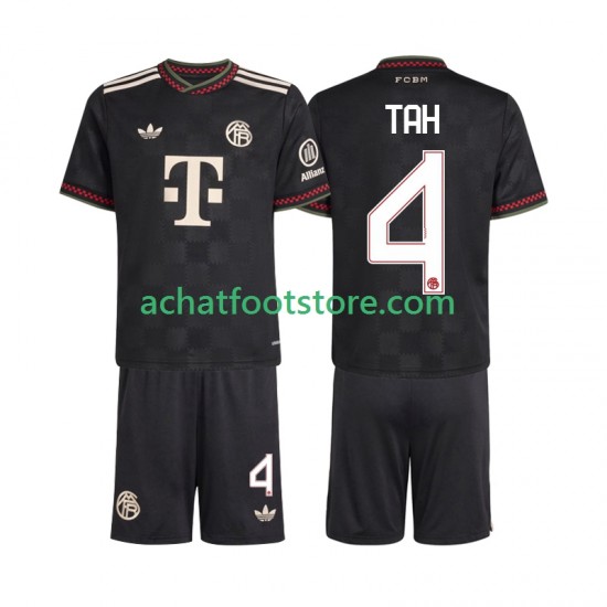 Maillot Bayern Munich Jonathan Tah 4 3ème Tenue pour Enfant 2025-2026 Manche Courte