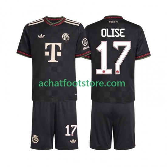 Maillot Bayern Munich Michael Olise 17 3ème Tenue pour Enfant 2025-2026 Manche Courte