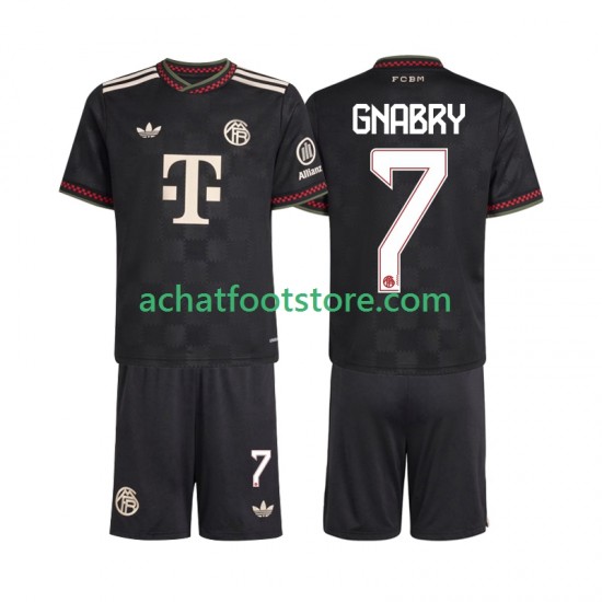 Maillot Bayern Munich Serge Gnabry 7 3ème Tenue pour Enfant 2025-2026 Manche Courte