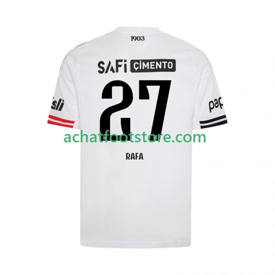 Maillot Besiktas Rafa Silva 27 Domicile Tenue pour Homme 2025-2026 Manche Courte