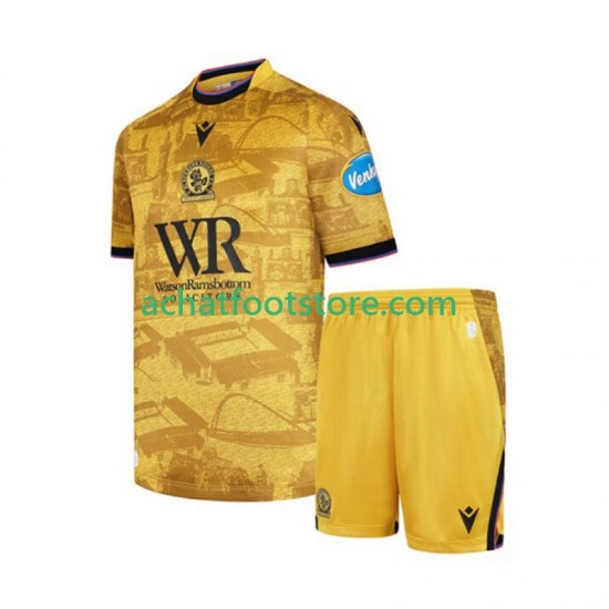 Maillot Blackburn Rovers Extérieur Tenue pour Enfant 2025-2026 Manche Courte