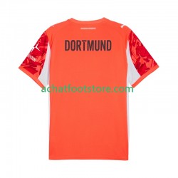 Maillot Borussia Dortmund Gardien Extérieur Tenue pour Homme 2025-2026 Manche Courte