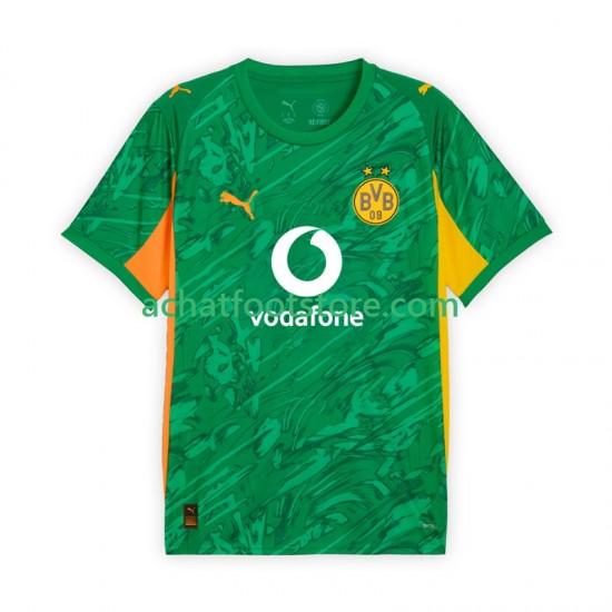Maillot Borussia Dortmund Gardien Domicile Tenue pour Homme 2025-2026 Manche Courte