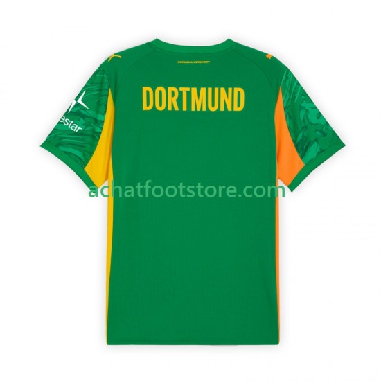 Maillot Borussia Dortmund Gardien Domicile Tenue pour Homme 2025-2026 Manche Courte