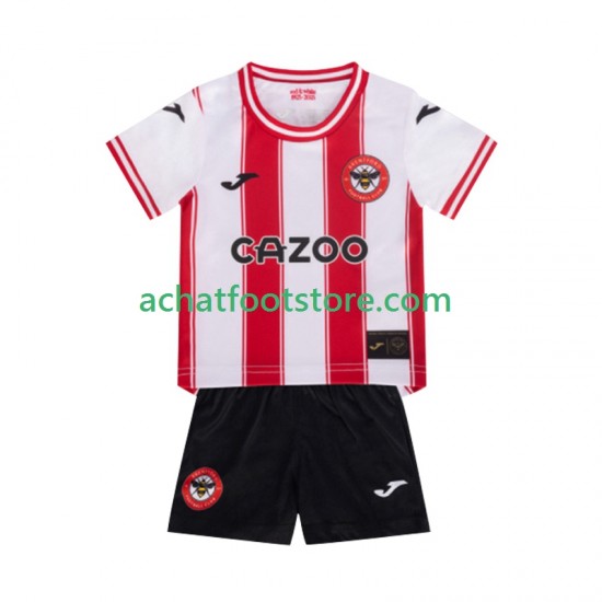Maillot Brentford Domicile Tenue pour Enfant 2025-2026 Manche Courte