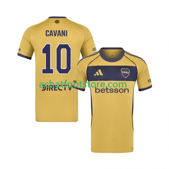 Maillot CA Boca Juniors Edinson Cavani 10 Extérieur Tenue pour Homme 2025-2026 Manche Courte