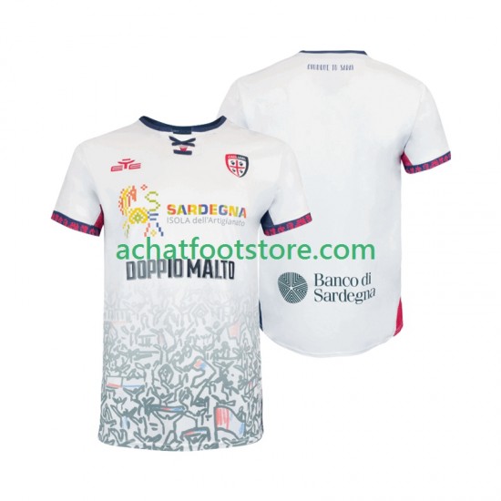 Maillot Cagliari Extérieur Tenue pour Homme 2025-2026 Manche Courte